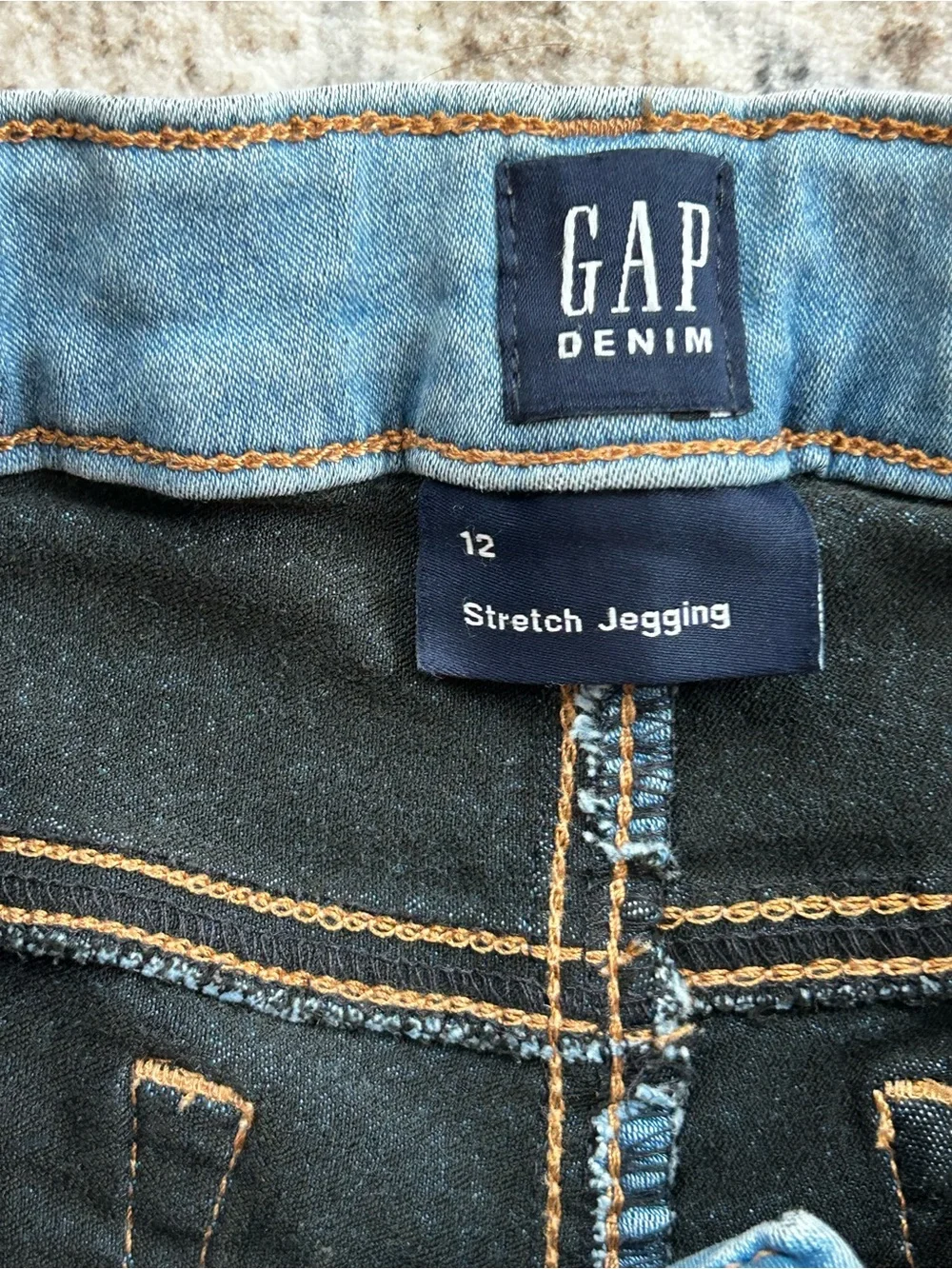 GAP Girls Light Blue Stretch Jeggings